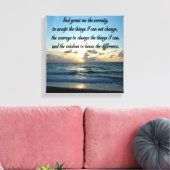 TOILE PHOTO DE BEAUTIFUL SERENITY PRAYER OCEAN (Insitu(Salon))