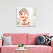 TOILE PHOTO DE BÉBÉ SUR MESURE  (Insitu(Salon))