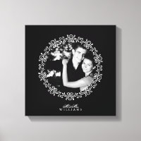 Photo de cadre décoratif noir et blanc