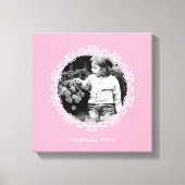 Toile Photo De Cadre Décoratif Rose Fancy (Recto)