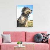 Toile Photo de chien simple (Insitu(Salon))