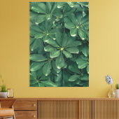 Toile photo de closeudo feuille (Insitu(Salon))