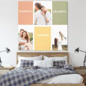 Toile Photo de collection familiale | Merci béni Gratefu (Insitu(Chambre))