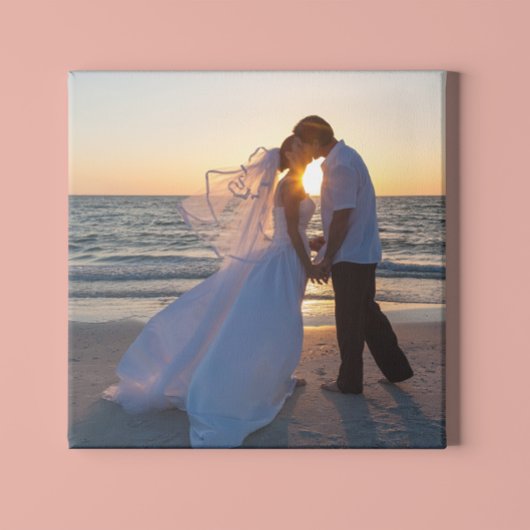 Toile Photo de destination de mariage