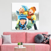 Toile Photo de famille [24x24] pouces (Insitu(Salon))