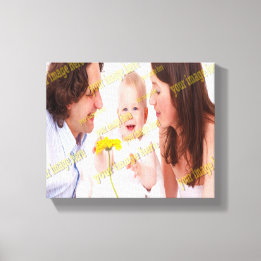 Toile PHOTO DE FAMILLE ✨ Sur mesure délicieux