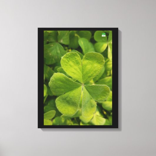 Toile photo de Four Leaf Clocher Wall Art (Recto)