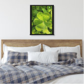 Toile photo de Four Leaf Clocher Wall Art (Insitu(Chambre))