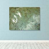 Toile Photo de la nature de dalles rocheuses couvertes d (Insitu (Plancher de Bois))