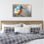 Toile Photo de la nature de Kingfisher (Insitu(Chambre))