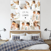 Toile Photo de Love You Grandma Meilleur poison (Insitu(Chambre))