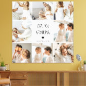 Toile Photo de Love You Grandma Meilleur poison (Insitu(Salon))