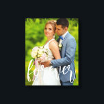 Toile Photo de mariage personnalisée pour tous<br><div class="desc">Célébrez pour toujours avec votre photo de mariage personnalisée. Modèle photo via Pixabay sous licence CC0 et doit être remplacé par votre propre photo</div>
