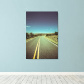Toile Photo de paysage de road trip (Insitu (Plancher de Bois))