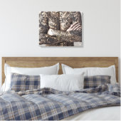 Toile Photo de tatouage corporel masculin (Insitu(Chambre))