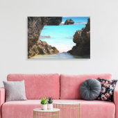 Toile Photo de Tropical Island Coast & Sea (Insitu(Salon))