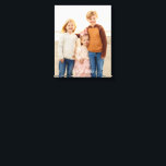 Toile Photo de vacances pour enfants<br><div class="desc">Plaque photo Enfants vacances.</div>