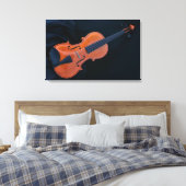 Toile Photo de violon en gros plan (Insitu(Chambre))