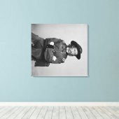 Toile Photo du général George Custer #1 (Insitu (Plancher de Bois))