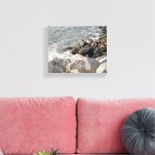 Toile Photo d'une côte océanique rocheuse (Insitu(Salon))