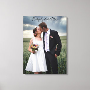Toile Photo d'une mariée et d'une mariée Mariage