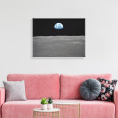 Toile Photo Earthrise (Insitu(Salon))
