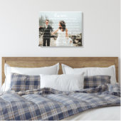 Toile photo et vidéo Mariage personnalisée Imprime (Insitu(Chambre))