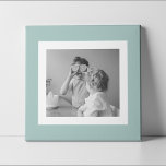 Toile Photo Famille Moderne Mint Simple Lovely Cadeau<br><div class="desc">Photo Famille Moderne Mint Simple Lovely Cadeau</div>