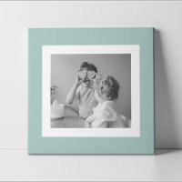 Photo Famille Moderne Mint Simple Lovely Cadeau
