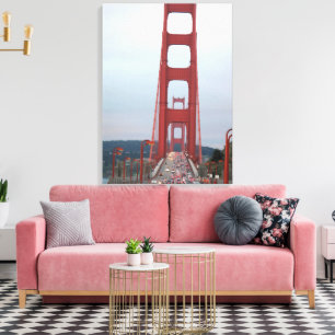 Toile Photo Golden Gate Bridge Wrapped Canvas