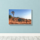 Toile Photo - L'Ancien moulin à vent (Insitu (Plancher de Bois))