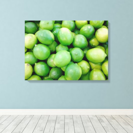 Toile photo Lime (Insitu (Plancher de Bois))