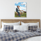 Toile photo Mariage Customisé personnalisée Imprim (Insitu(Chambre))