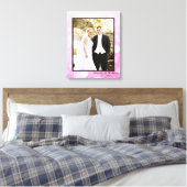 Toile photo Mariage Customisé personnalisée Imprim (Insitu(Chambre))