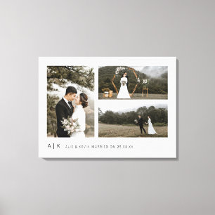 Toile Photo Mariage simple et élégant