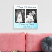 Toile Photo Mariage vintage et moderne 50e anniversaire (Insitu(Salon))