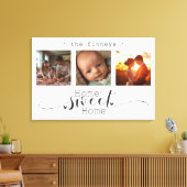 Toile Photo moderne Collage Home Sweet Home (Insitu(Salon))