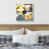 Toile Photo Monographique Personnalisée Moderne (Insitu(Chambre))