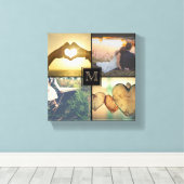 Toile Photo Monographique Personnalisée Moderne (Insitu (Plancher de Bois))