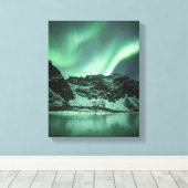 Toile Photo Northern Lights (Insitu (Plancher de Bois))