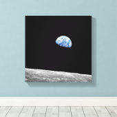 Toile Photo Orbite lunaire Apollo 8 de la NASA (Insitu (Plancher de Bois))