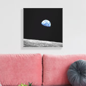 Toile Photo Orbite lunaire Apollo 8 de la NASA (Insitu(Salon))