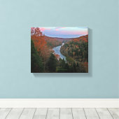 Toile Photo originale Automne Cumberland River Kentucky (Insitu (Plancher de Bois))