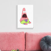 Toile Photo Patrick Star Canvas (Insitu(Salon))