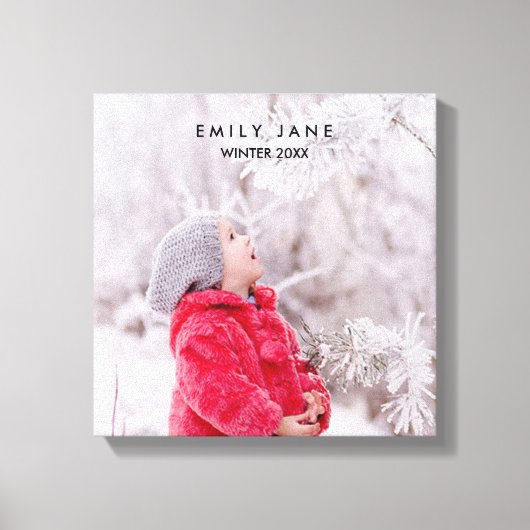 Toile Photo personnalisée (Recto)