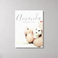 Photo personnalisée avec nom et texte personnalisé