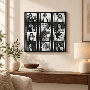 Toile Photo personnalisée d'art mural Hollywood, bande d