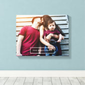 Toile Photo personnalisée moderne (Insitu (Plancher de Bois))