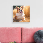 Toile Photo personnalisée pour animaux (Insitu(Salon))