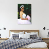 Toile Photo personnalisée Quinceañera (Insitu(Chambre))